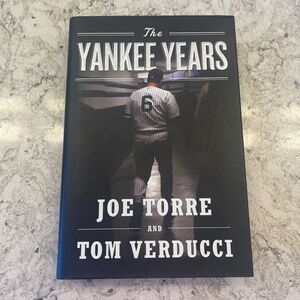 "The Yankee Years by Joe Torre Hardcover - Like New Baseball‎ Book "